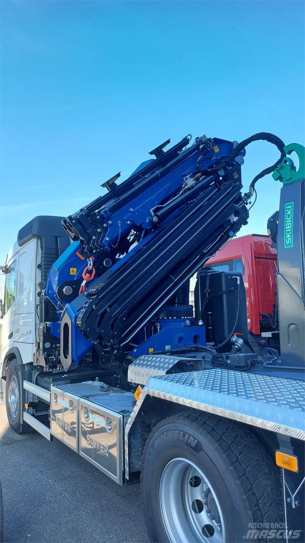 Volvo FM 500 8X4 Crane trucks