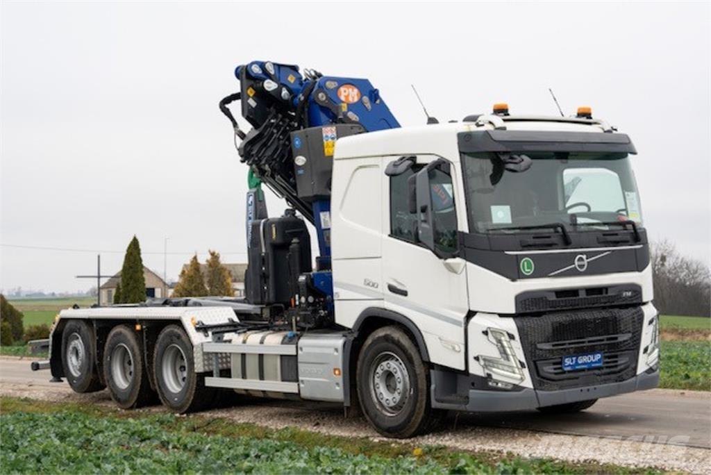 Volvo FM 500 8X4 Crane trucks