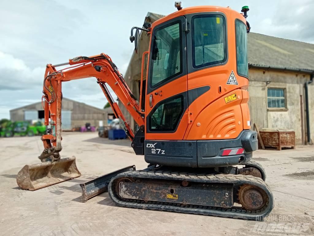 Doosan DX 27 Z Mini excavators < 7t (Mini diggers)