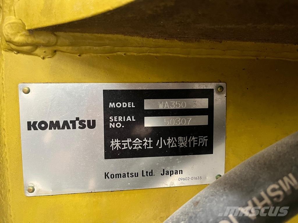 Komatsu WA 350-3 Wheel loaders