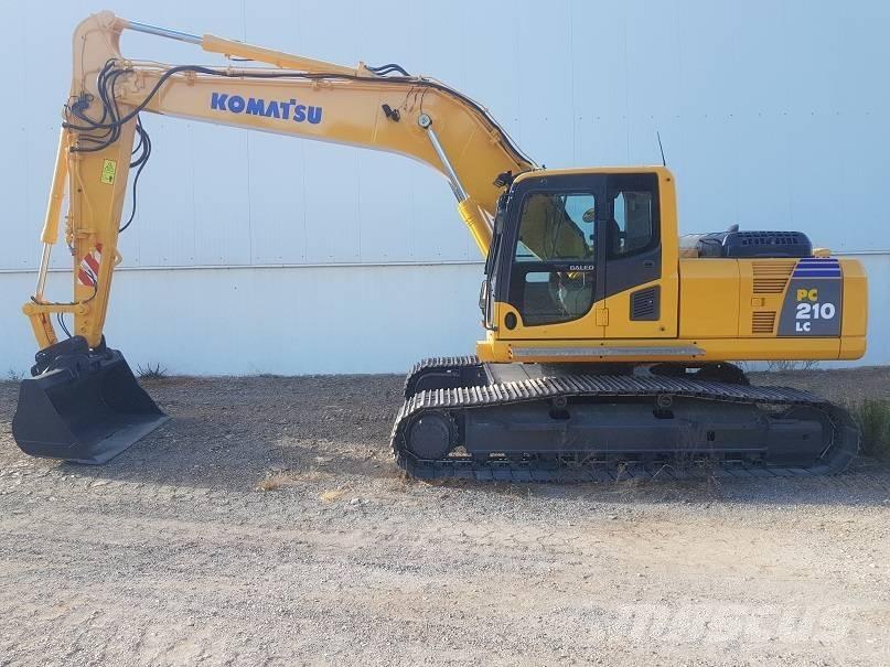 Komatsu PC 210 LC-8 Crawler excavators