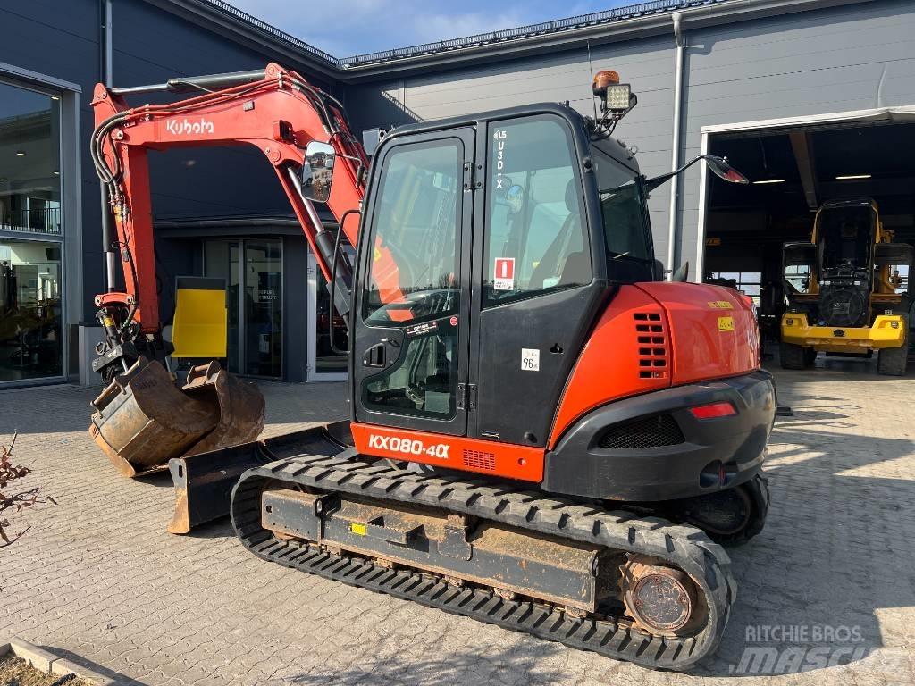 Kubota KX 080-4 Midi excavators  7t - 12t