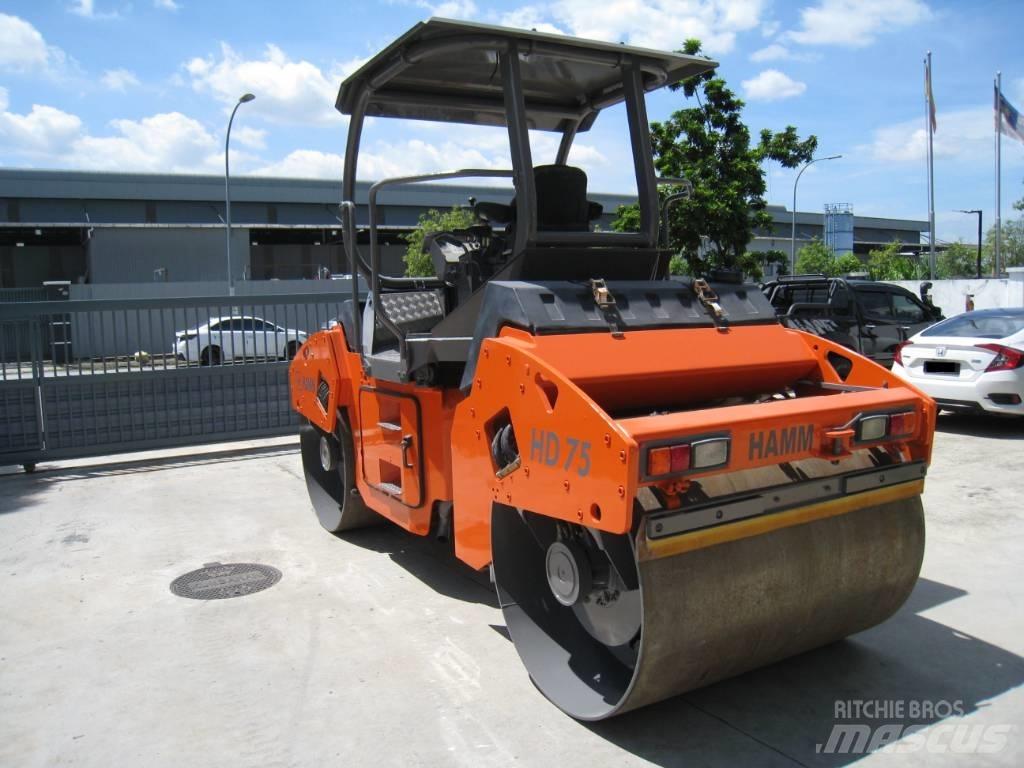 Hamm HD 75 Twin drum rollers