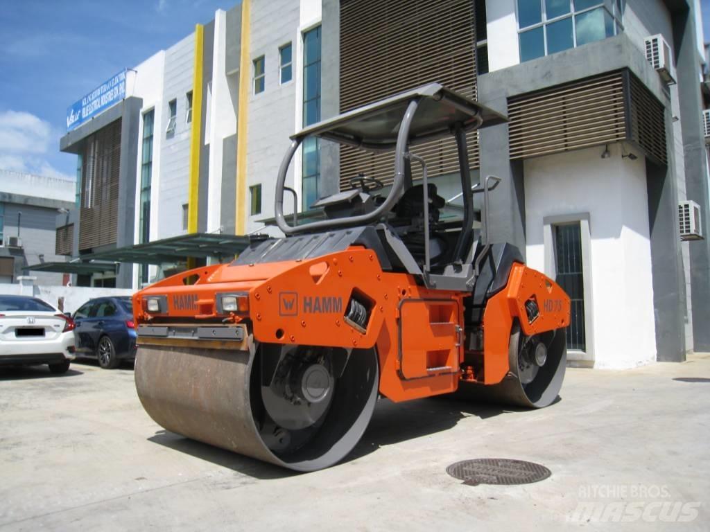 Hamm HD 75 Twin drum rollers