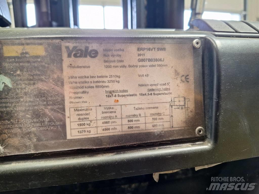 Yale ERP16VT Electric forklift trucks
