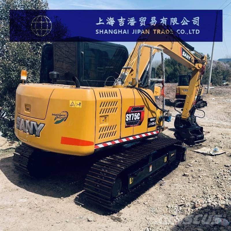 Sany SY 75 Crawler excavators