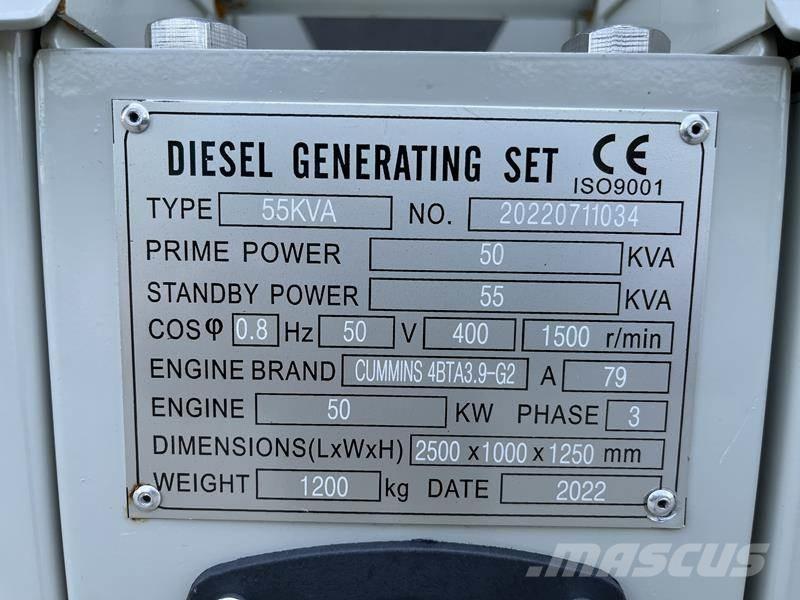 Cummins 55 kVA Diesel Generators
