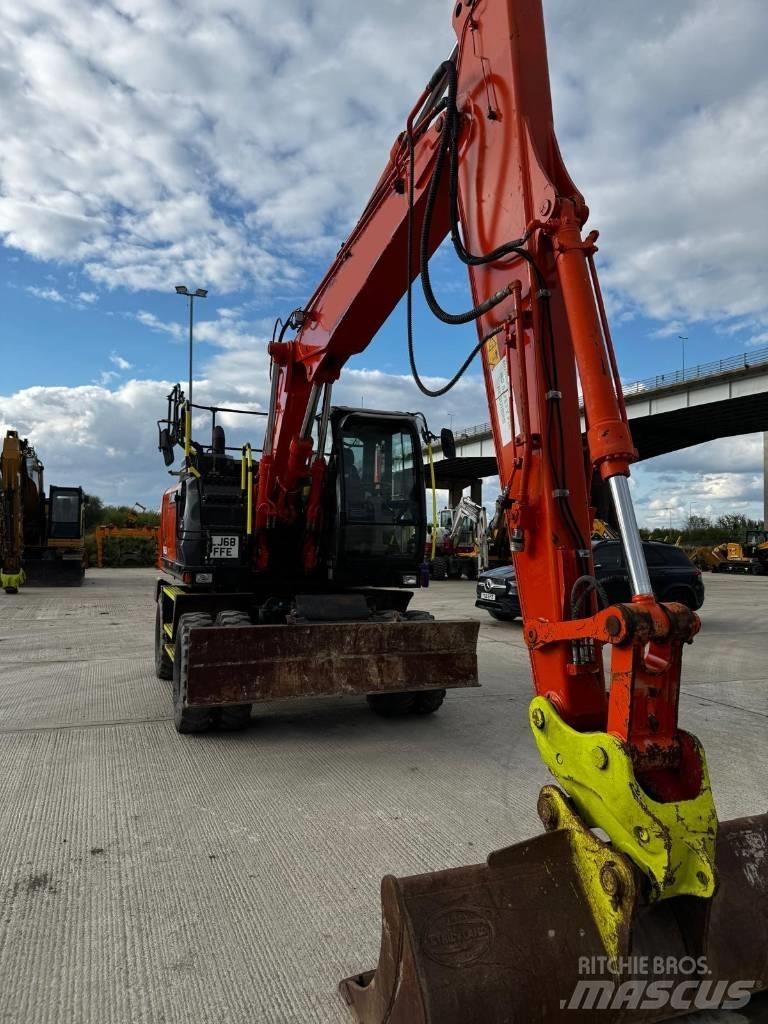 Hitachi ZX 145 W-6 Wheeled excavators