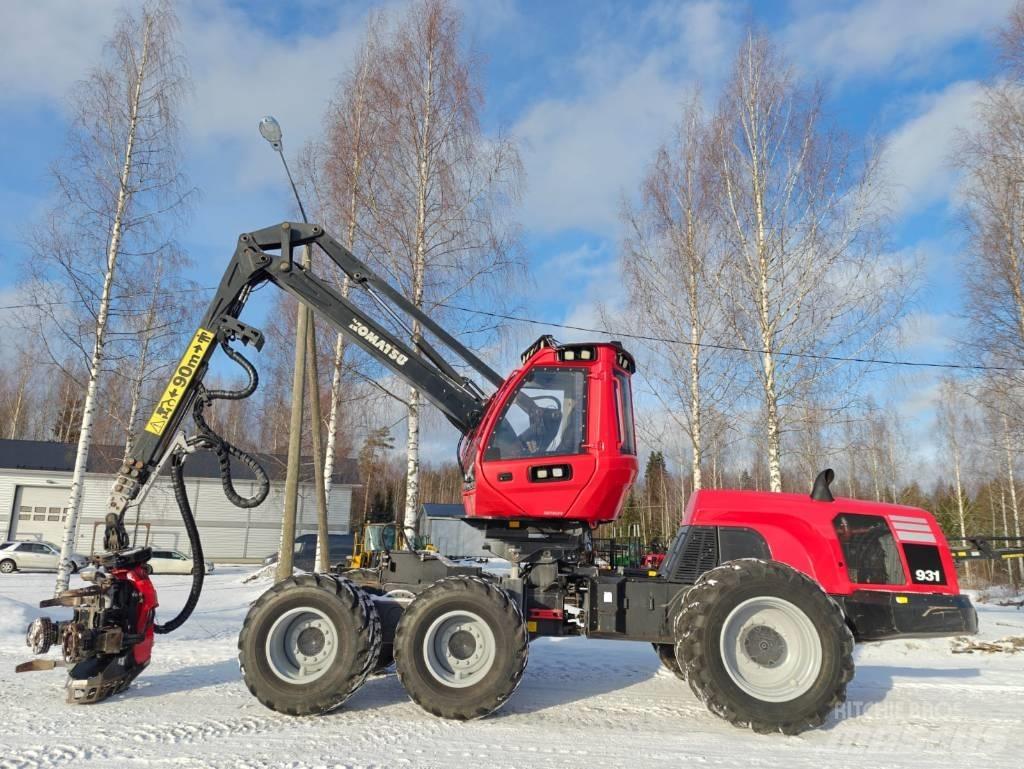 Komatsu 931 Harvesters