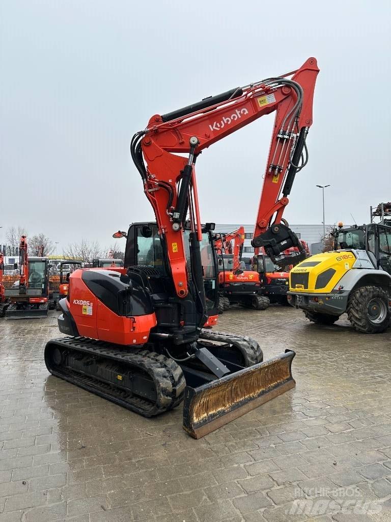 Kubota KX 085-5 2PGL Midi excavators  7t - 12t