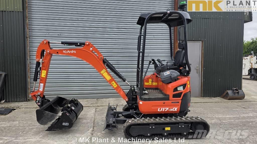Kubota U 17-3a Mini excavators < 7t (Mini diggers)