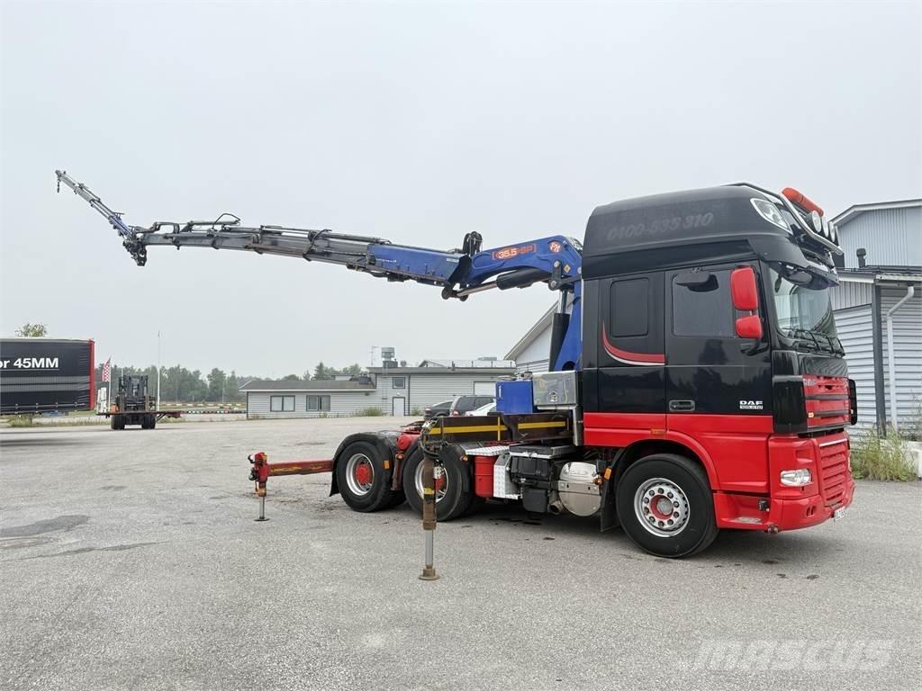 DAF XF105.510 6X4 Crane trucks