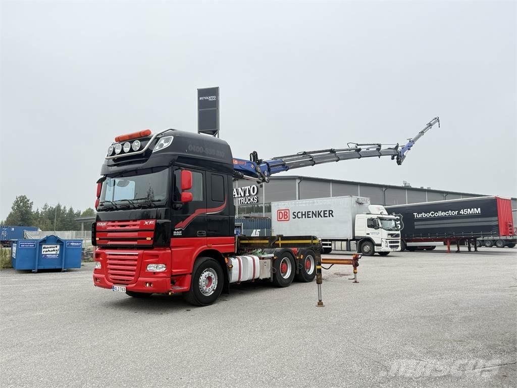 DAF XF105.510 6X4 Crane trucks
