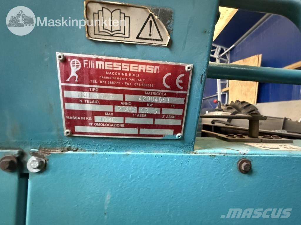 Messersi TCH 155 Site dumpers