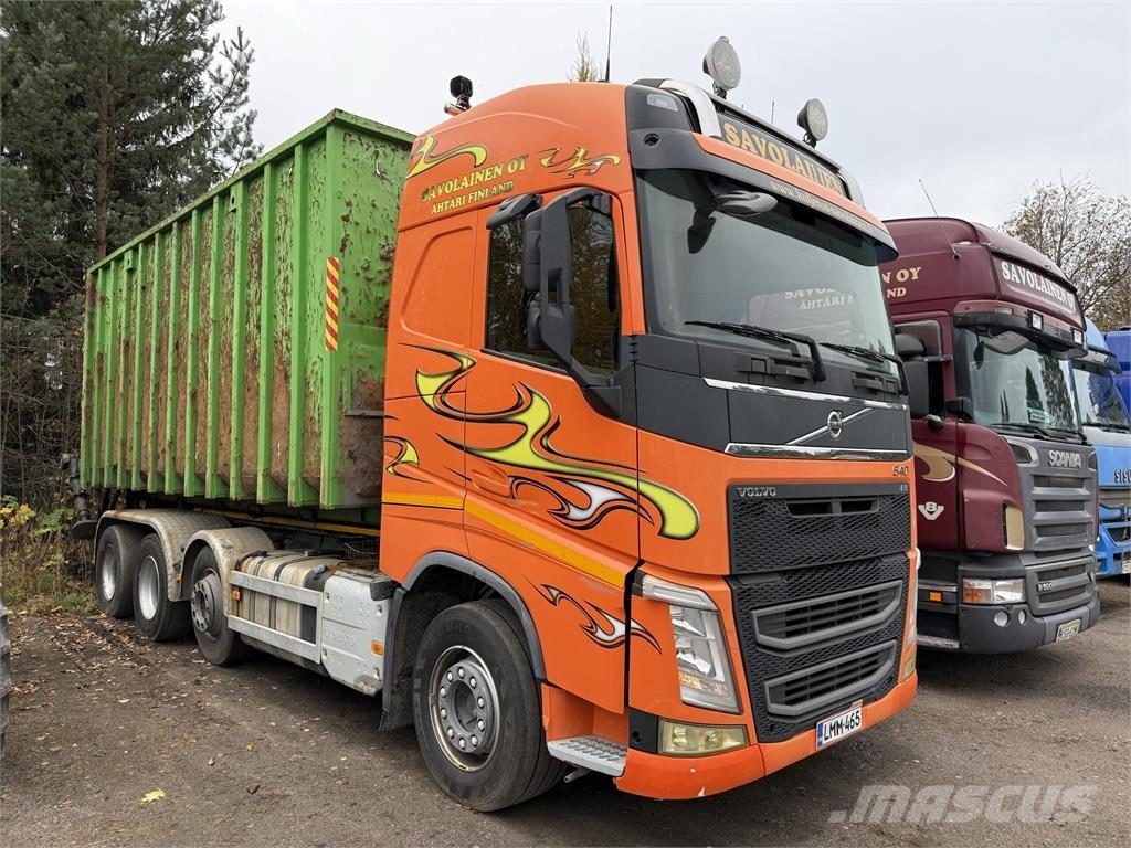 Volvo FH13 540 8X2 Hook lift trucks