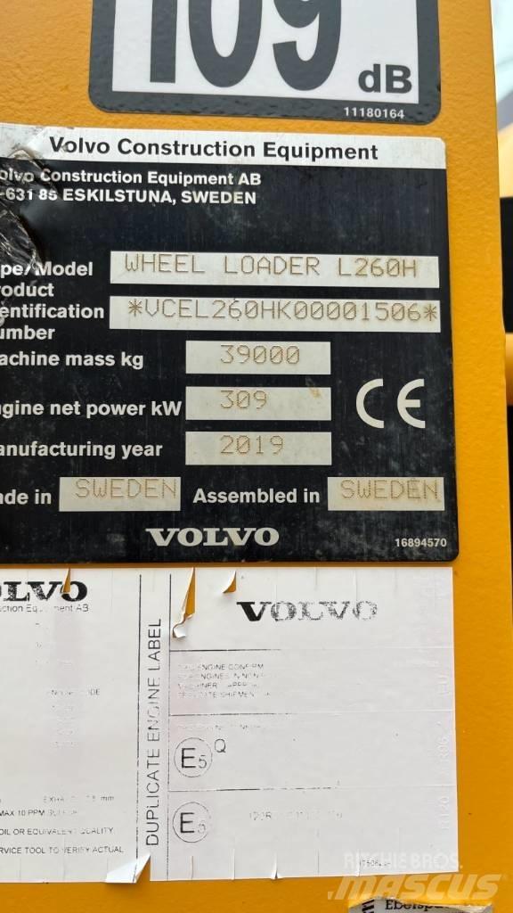 Volvo L260H Wheel loaders