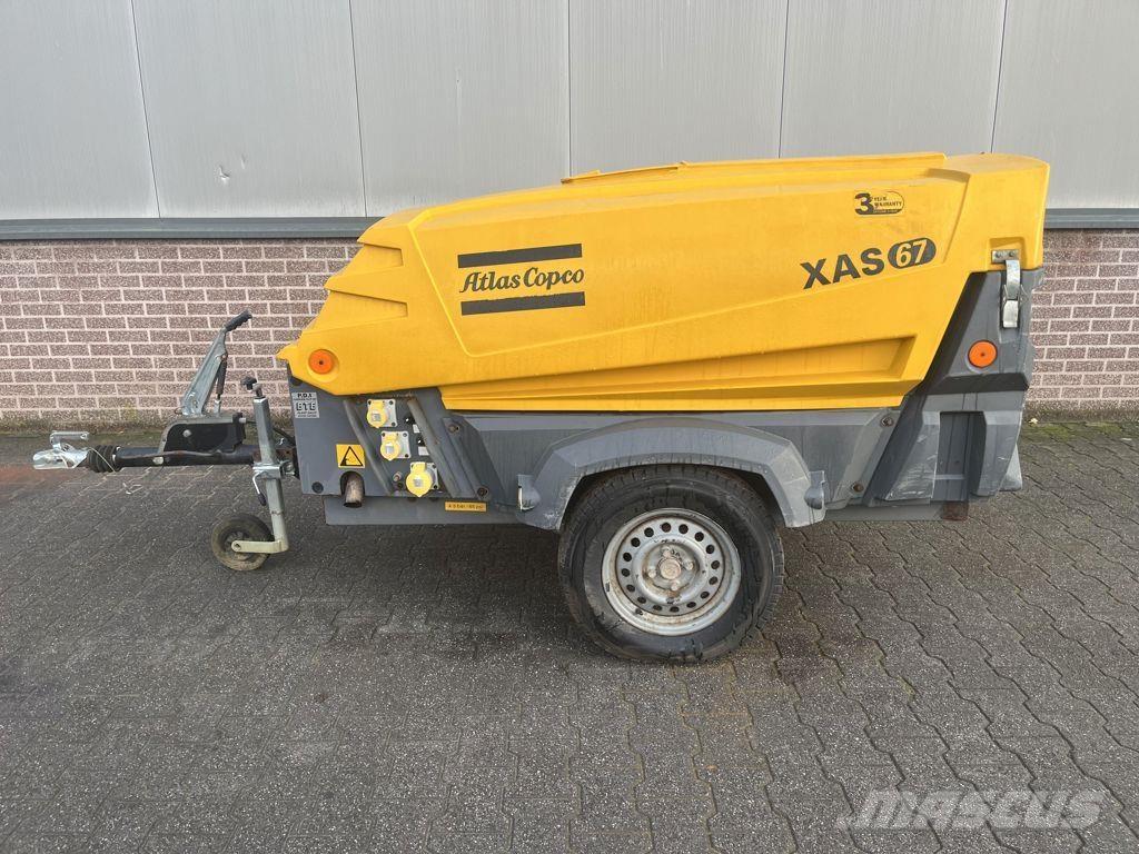 Atlas Copco XAS67 Compressors