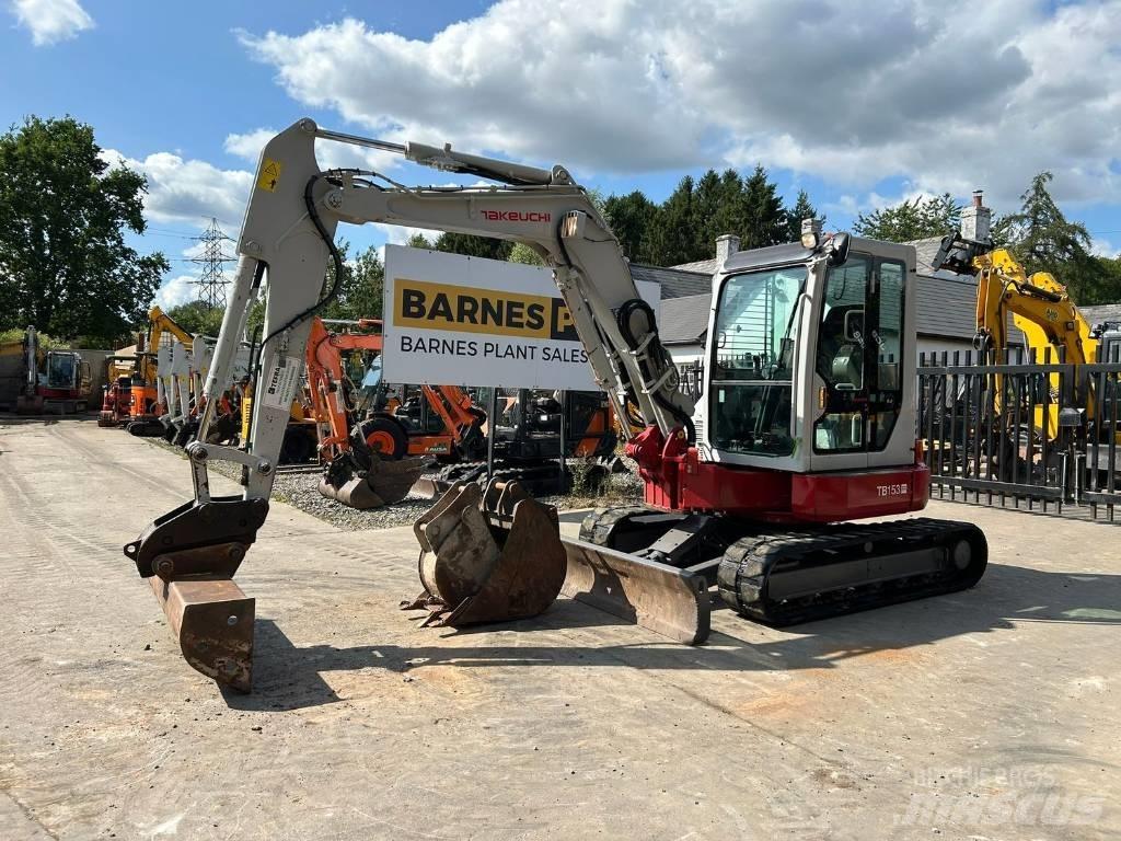 Takeuchi TB 153 FR Midi excavators  7t - 12t
