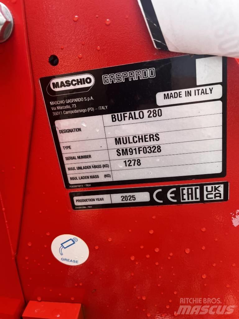 Maschio Bufalo 280 Pasture mowers and toppers