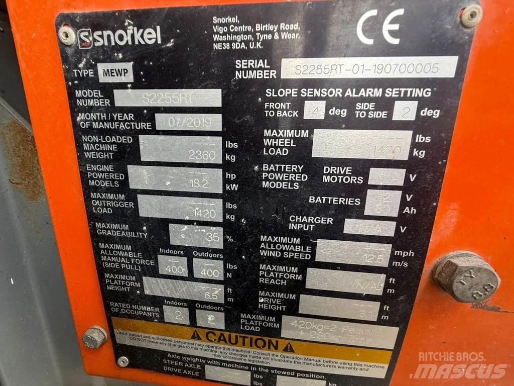 Snorkel S2255RT Scissor lifts
