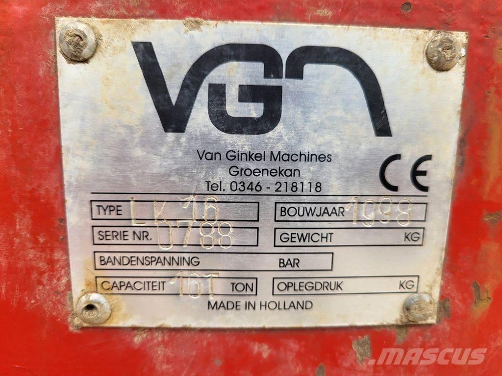 VGM LK16 Tipper trailers