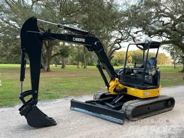 John Deere 50 D Mini excavators < 7t (Mini diggers)