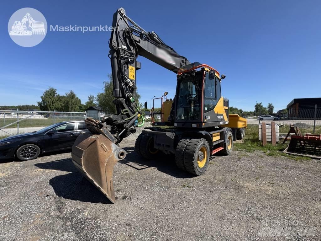 Volvo EWR 150 E Wheeled excavators