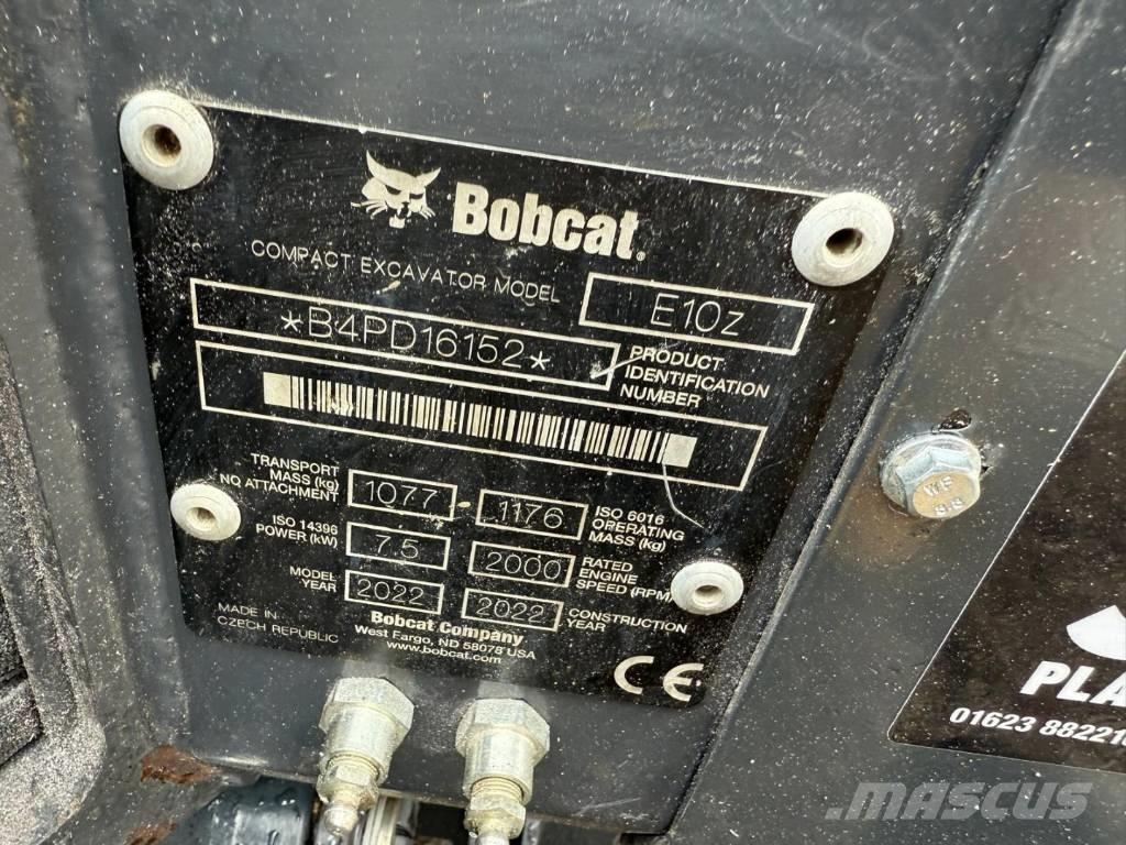 Bobcat E 10z Mini excavators < 7t (Mini diggers)