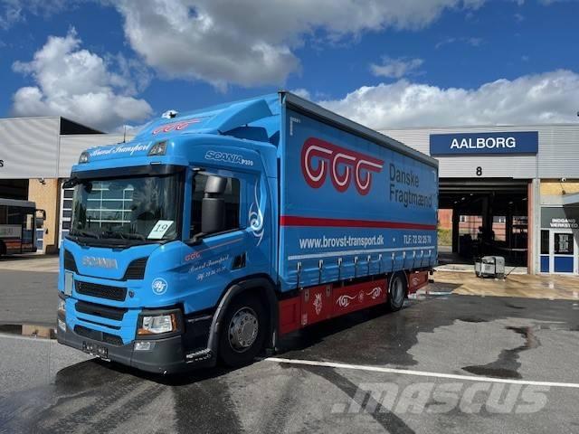 Scania P 370 Curtainsider trucks
