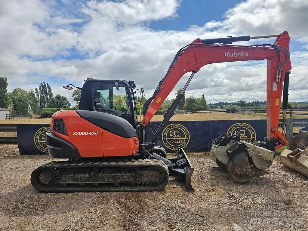 Kubota KX080-4 Special excavators