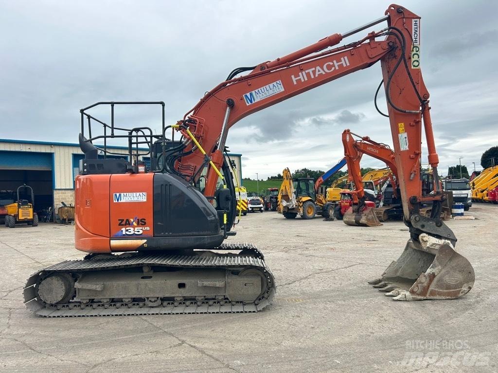 Hitachi ZX135 US-6 Crawler excavators