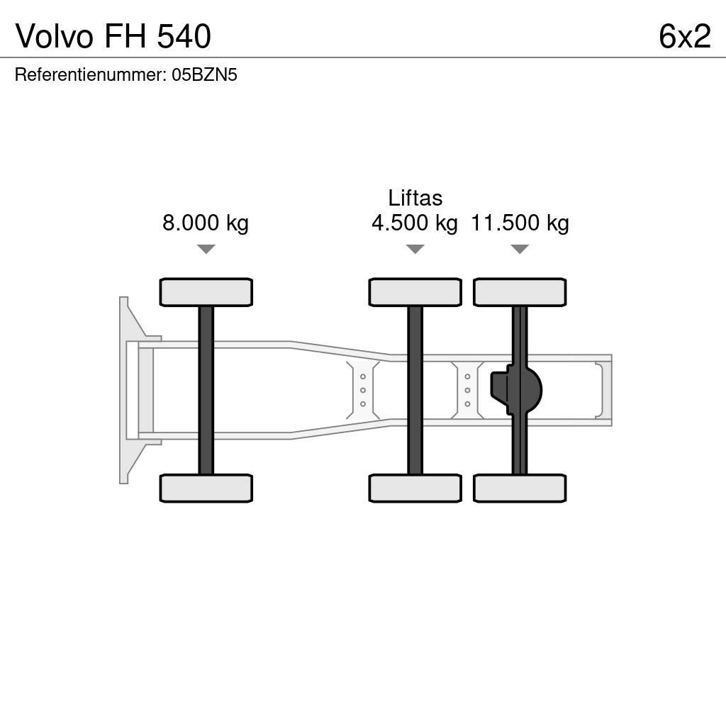 Volvo FH 540 Tractor Units