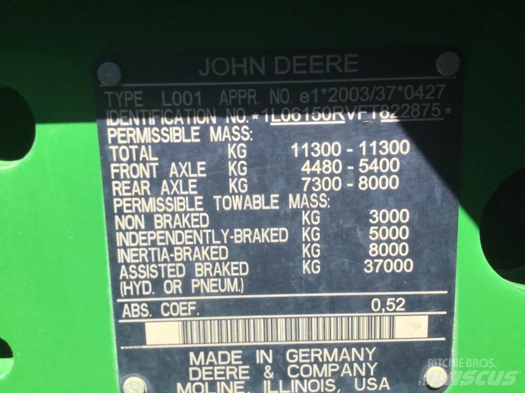 John Deere 6150R Tractors