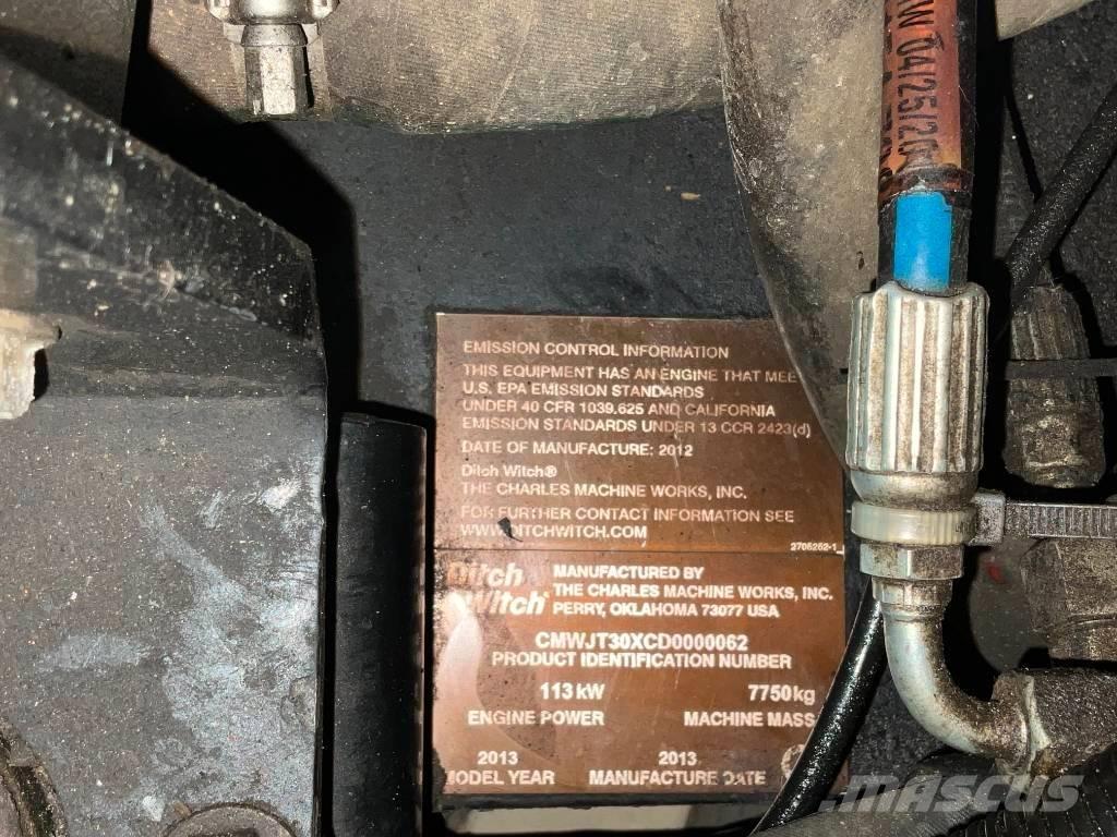 Ditch Witch JT 30 Horizontal Directional Drilling Equipment