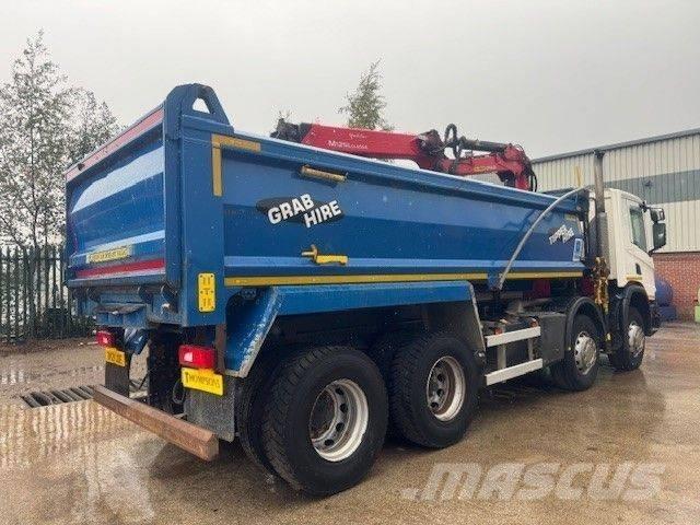 Scania P410 XT Tipper trucks