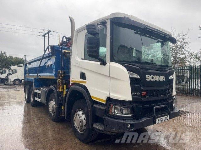Scania P410 XT Tipper trucks