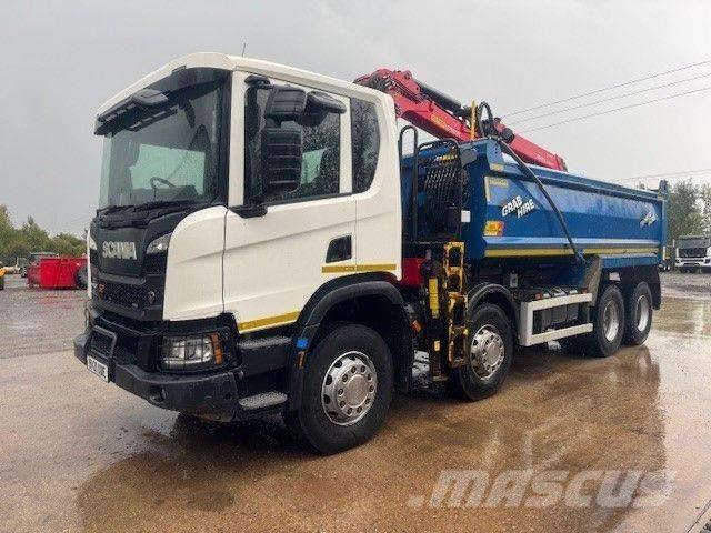 Scania P410 XT Tipper trucks