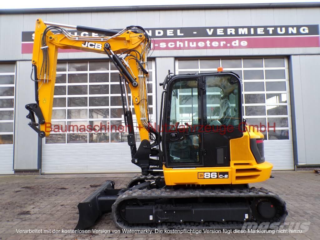 JCB 86C-2 Midi excavators  7t - 12t