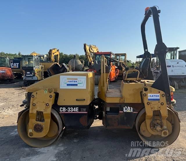 CAT CB 334 E XW Twin drum rollers