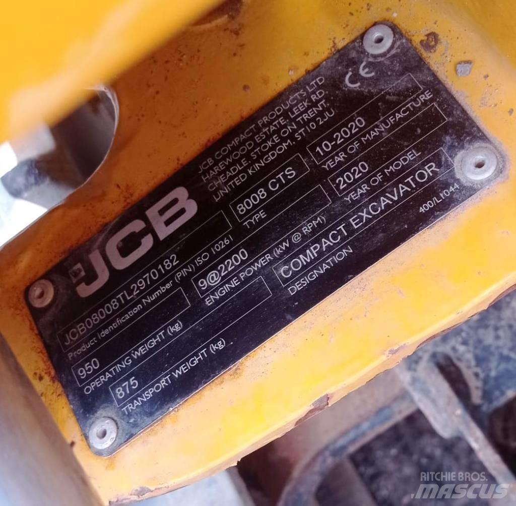 JCB 8008 CTS Mini excavators < 7t (Mini diggers)