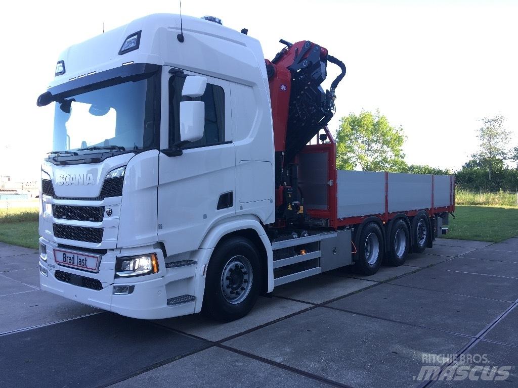 Scania R 560 Crane trucks