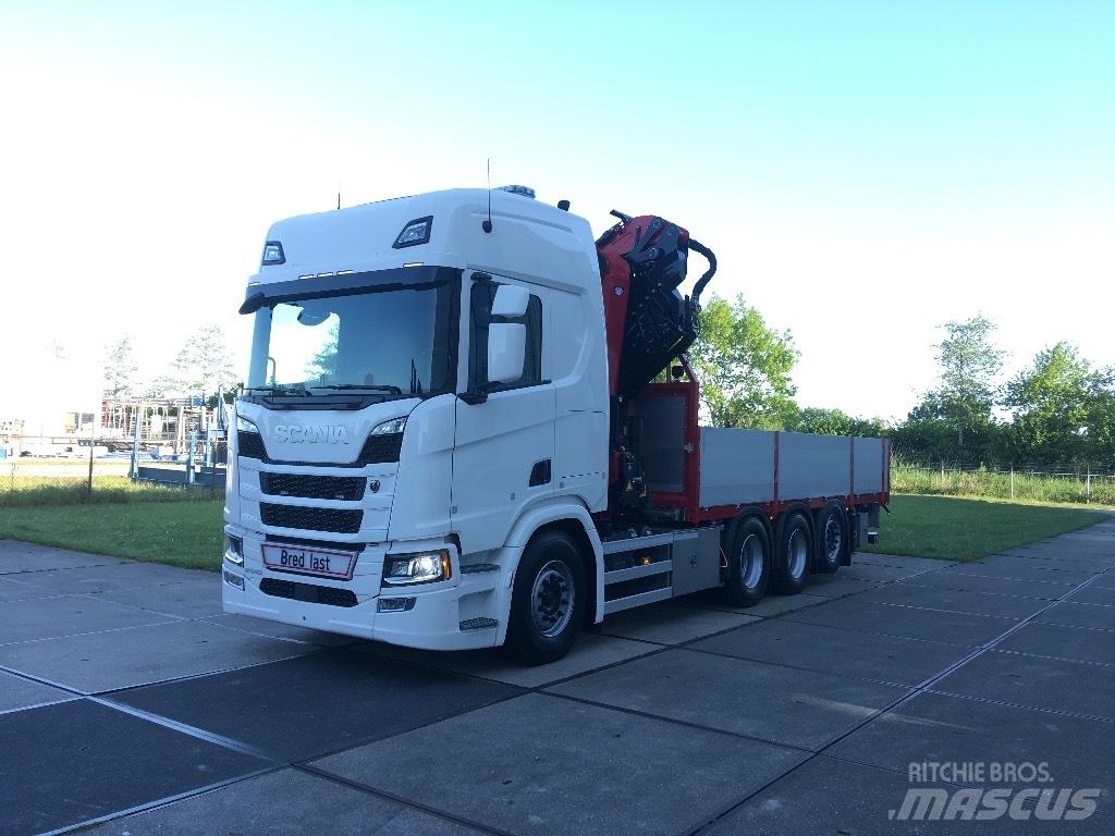 Scania R 560 Crane trucks