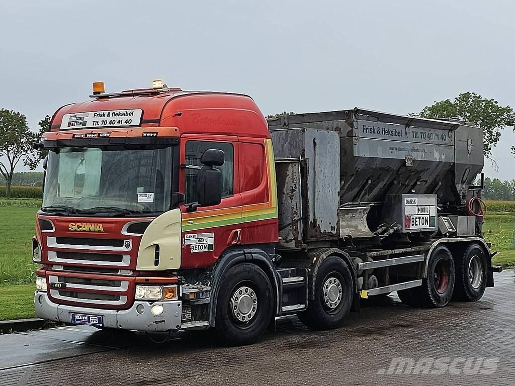 Scania P400 8X4 Chassis Cab trucks