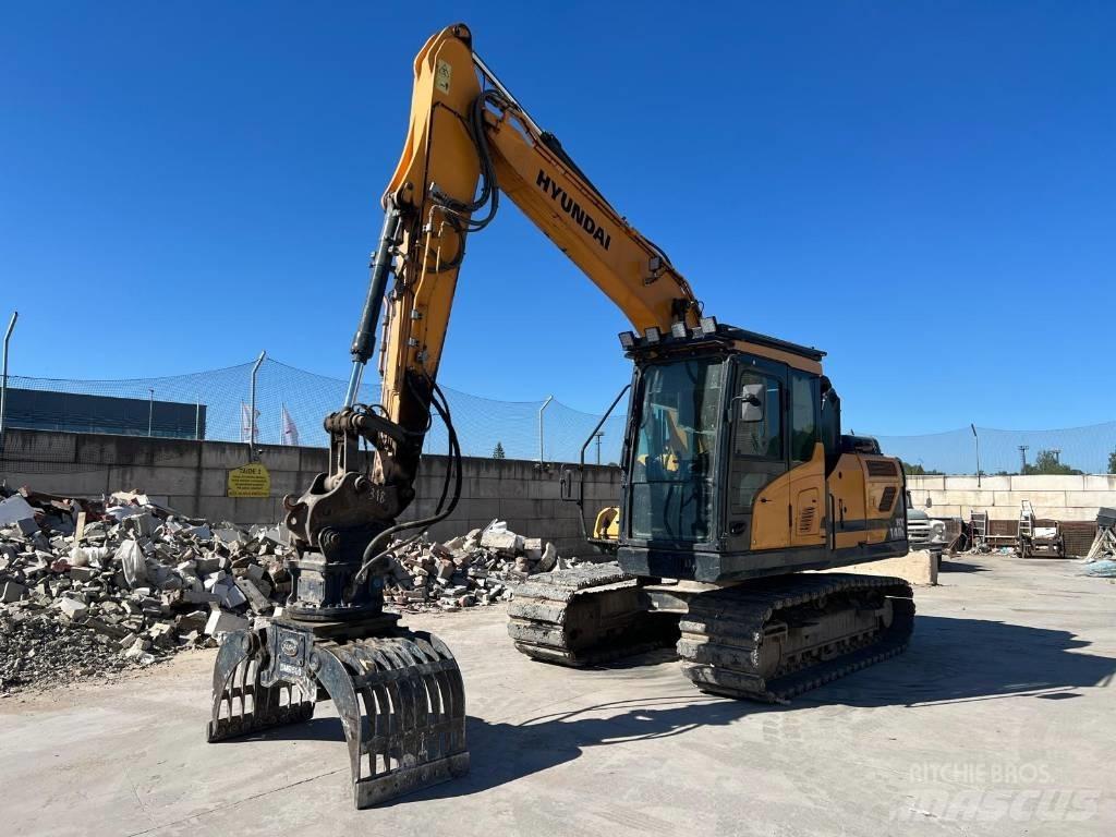 Hyundai HX 140 HRC Crawler excavators