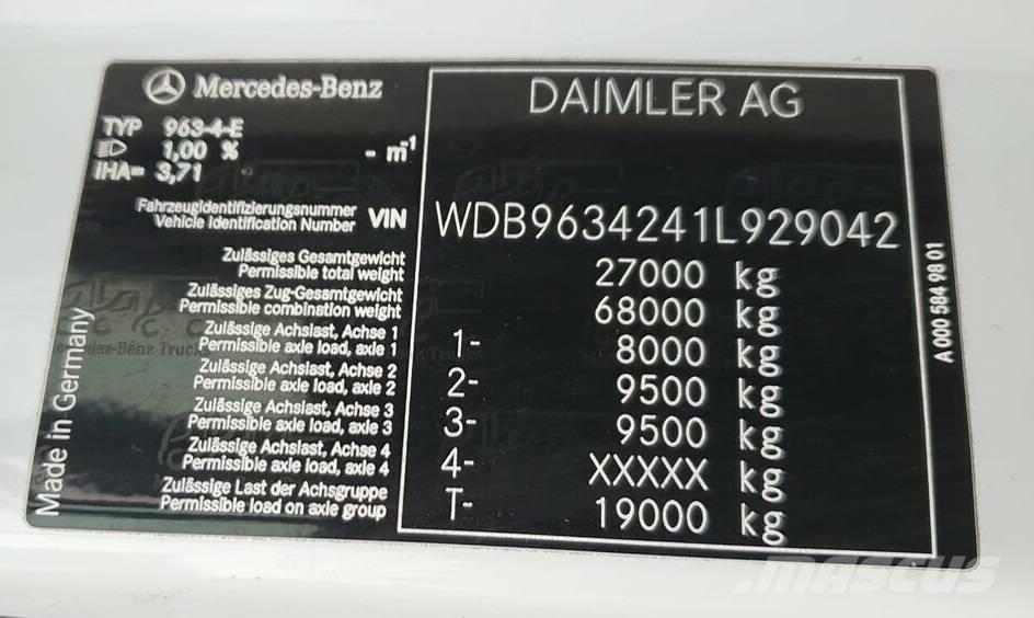 Mercedes-Benz Actros Tractor Units