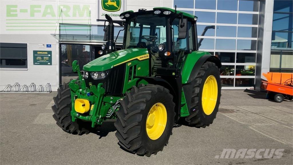 John Deere 6m 125 Tractors