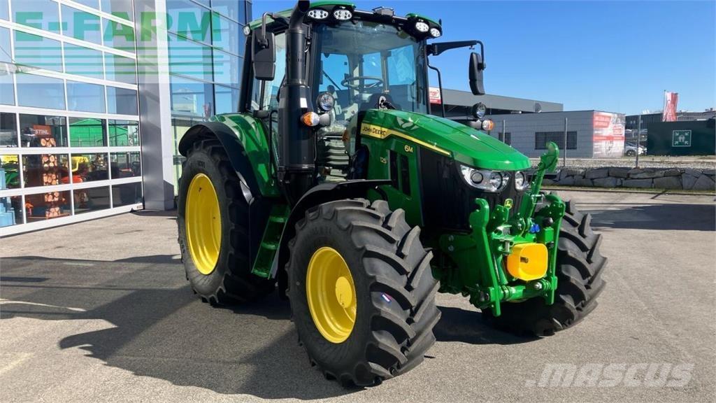 John Deere 6m 125 Tractors