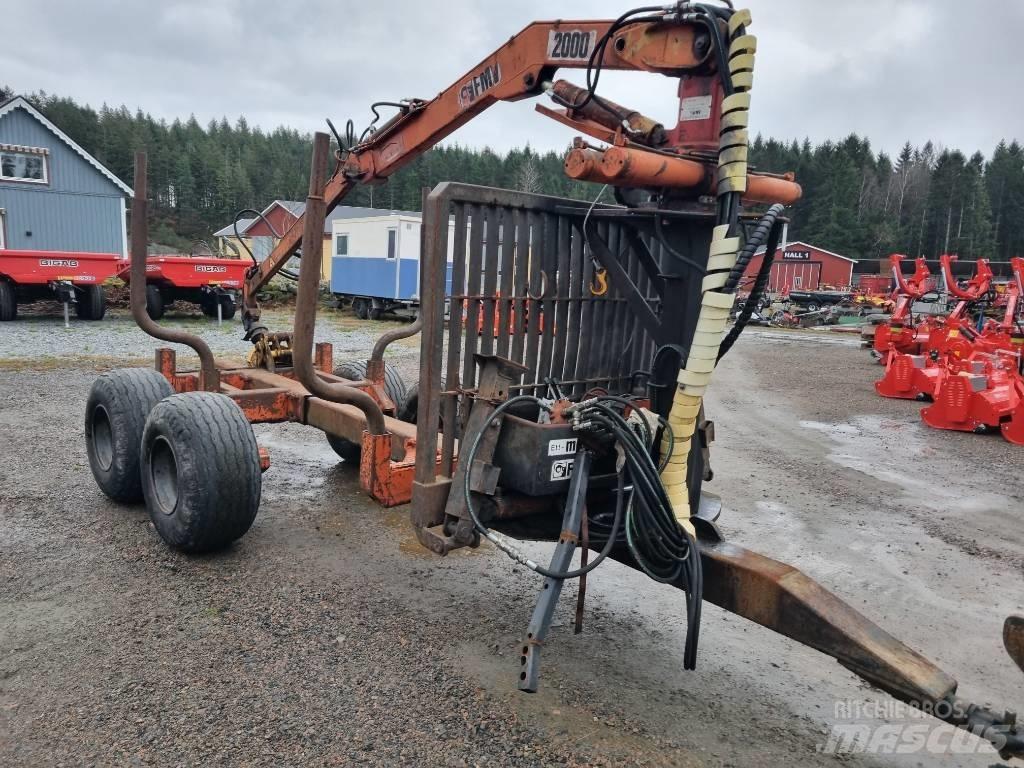Moheda FMW2000 Forest trailers