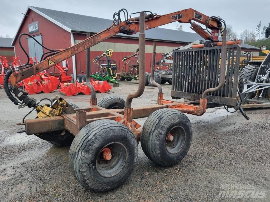 Moheda FMW2000 Forest trailers