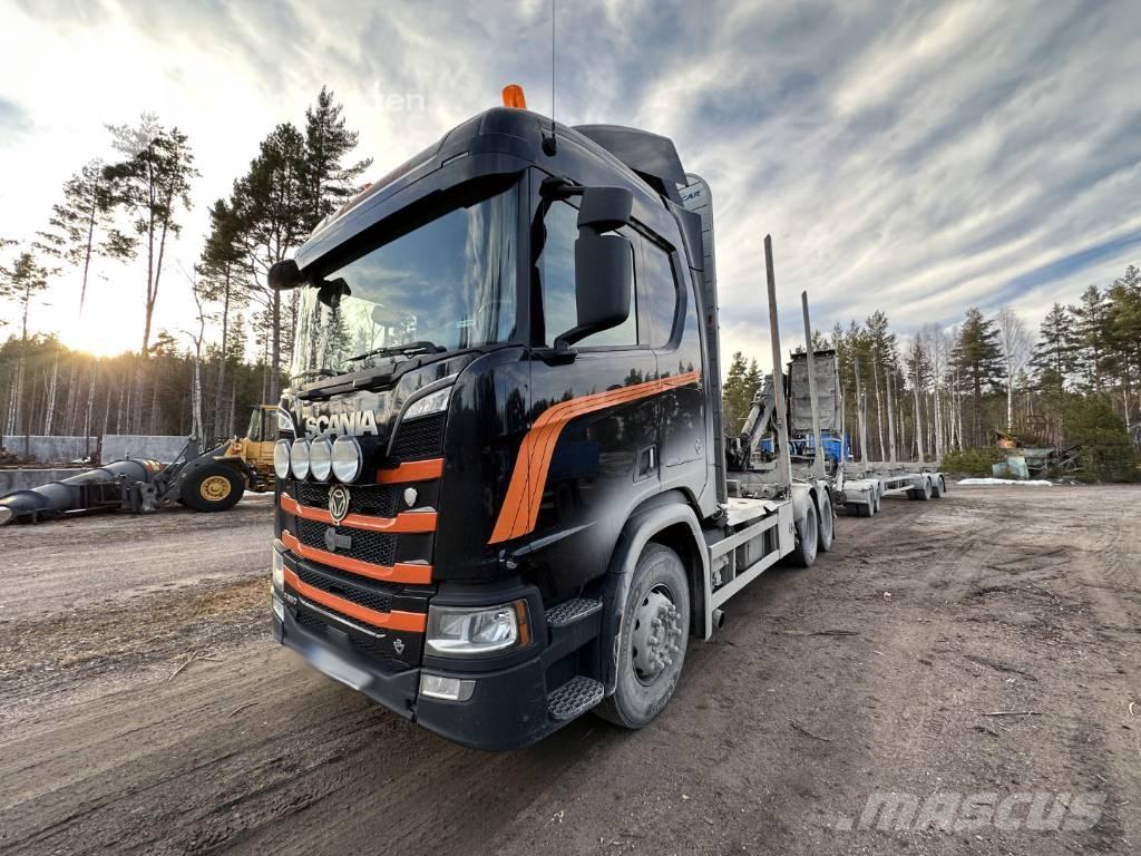 Scania R 650 Ekipage Timber trucks